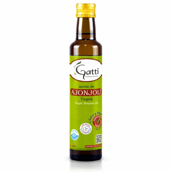 ACEITE DE AJONJOLI VIRGEN GATTI 250ML