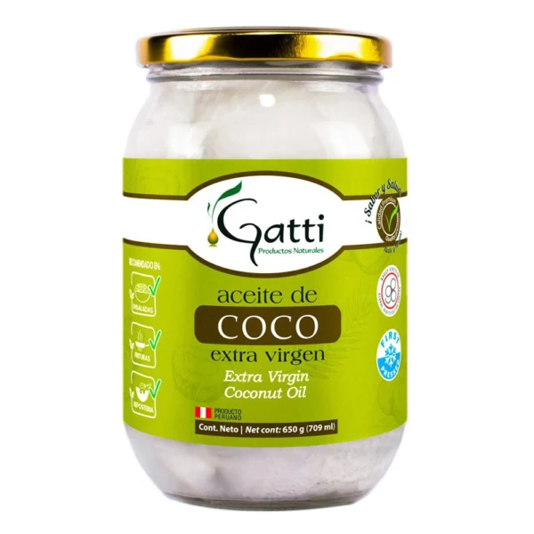 ACEITE DE COCO EXTRA VIRGEN GATTI 709ML