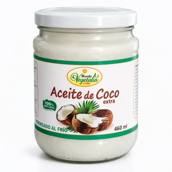 ACEITE DE COCO EXTRA VIRGEN VEGETALIA 460ML