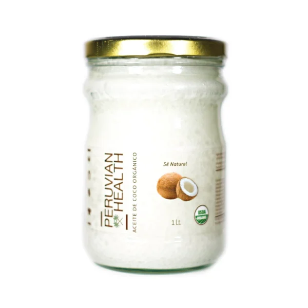 ACEITE DE COCO ORGANICO PERUVIAN HEALTH 1LT