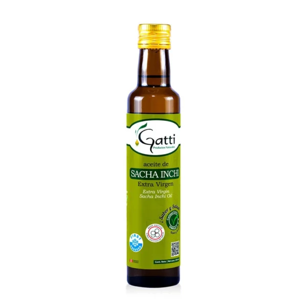 ACEITE DE SACHA INCHI EXTRA VIRGEN GATTI 250ML