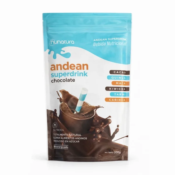 ANDEAN SUPERDRINK CHOCOLATE NUNATURA 200GR