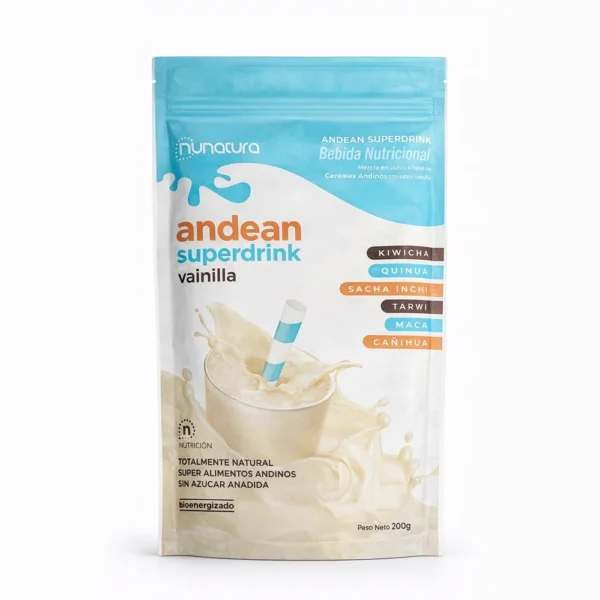 ANDEAN SUPERDRINK VAINILLA NUNATURA 200GR