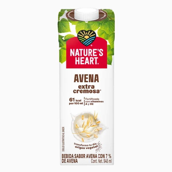 BEBIDA DE AVENA NATURE'S HEART 946ML