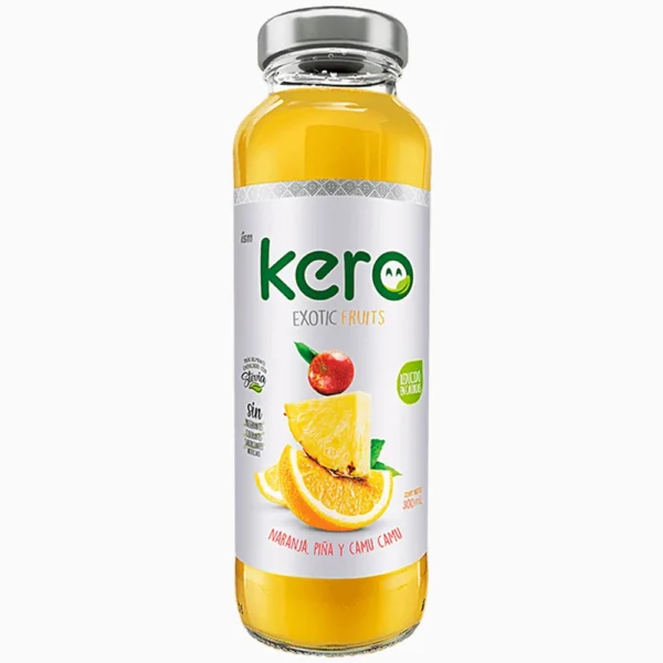 BEBIDA DE PIÑA NARANJA Y JUGO DE CAMU CAMU KERO 300ML