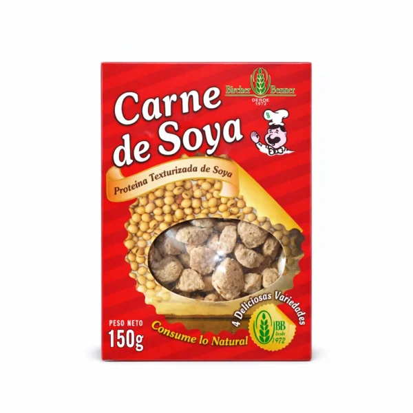 CARNE DE SOYA RES EN TROZOS BIRCHER BENNER 150GR