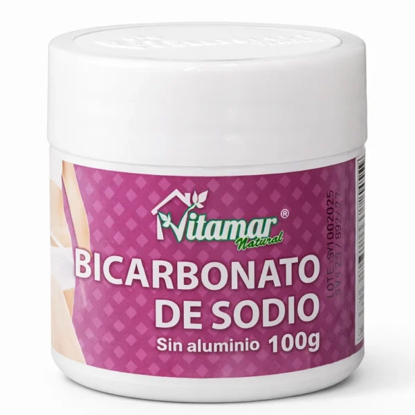 BICARBONATO DE SODIO SIN ALUMINIO VITAMAR 100GR