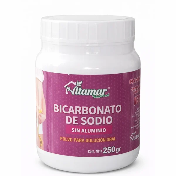 BICARBONATO DE SODIO SIN ALUMINIO VITAMAR 250GR