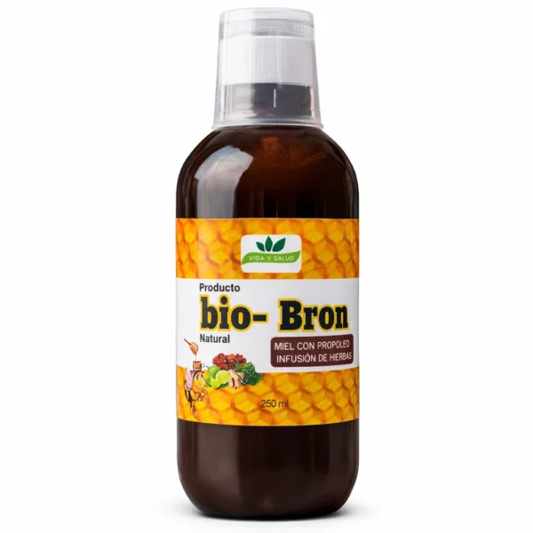 BIO BRON MIEL CON PROPOLEO VIDA Y SALUD 250ML