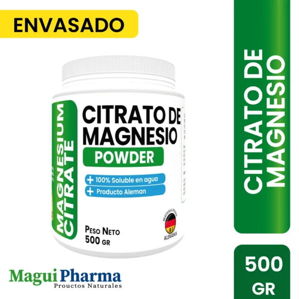 CITRATO DE MAGNESIO CITAMAG POWDER 500GR