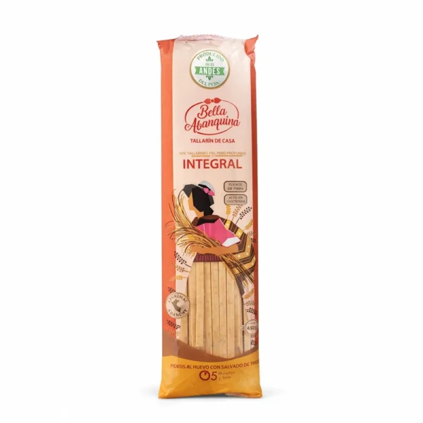FIDEOS INTEGRAL BELLA ABANQUINA 450GR