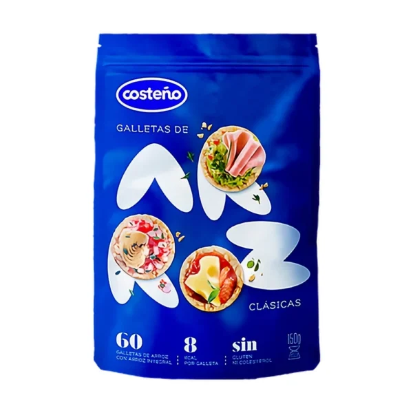 GALLETA DE ARROZ CLASICA COSTEÑO 150GR
