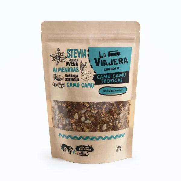 GRANOLA DE CAMU CAMU TROPICAL LA VIAJERA 300GR