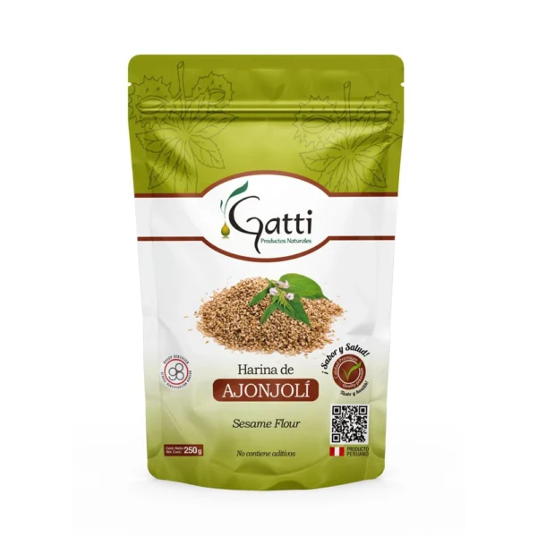 HARINA DE AJONJOLI GATTI 250GR
