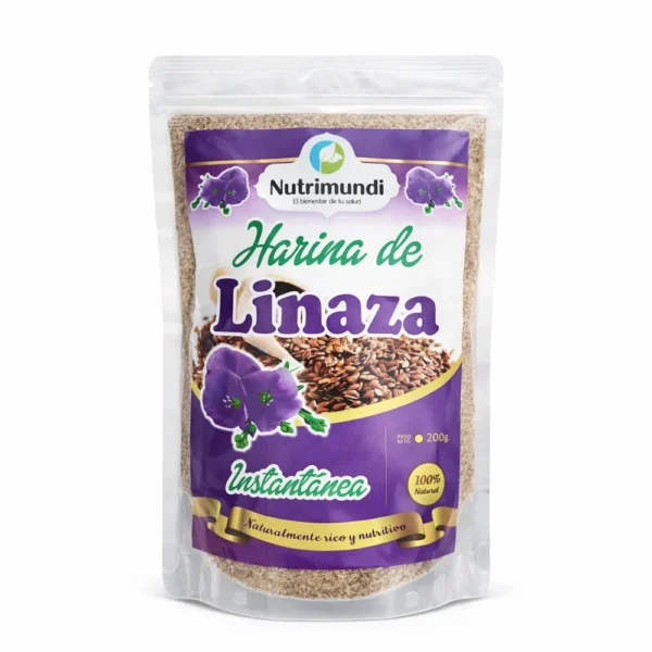 HARINA DE LINAZA NUTRIMUNDI 200GR