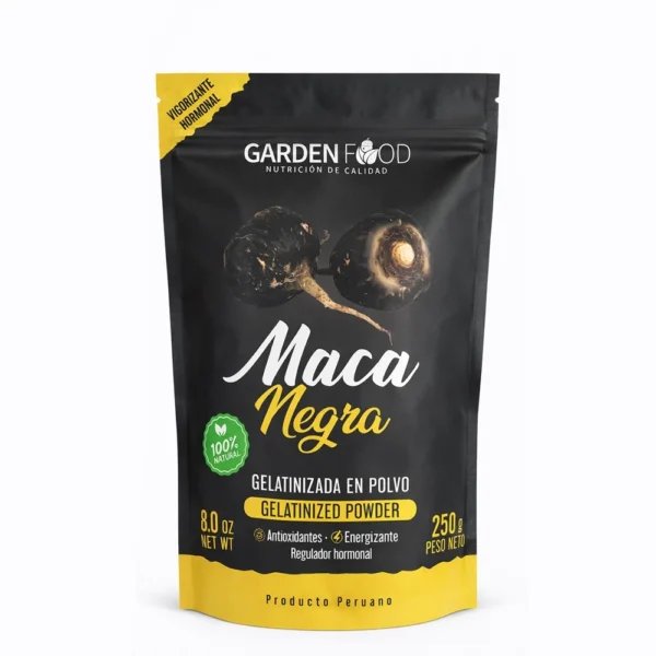 HARINA DE MACA NEGRA GARDEN FOOD 250GR
