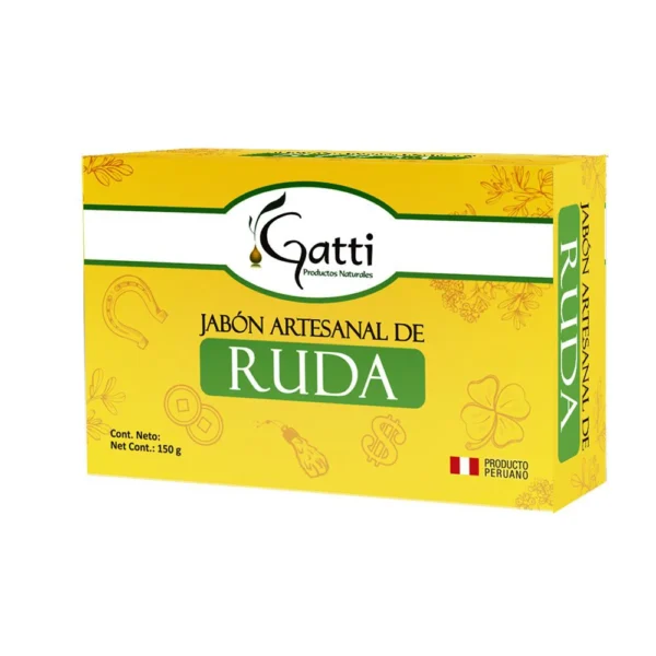 JABON ARTESANAL DE RUDA GATTI 150GR