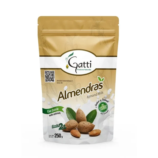 LECHE DE ALMENDRAS GATTI 250GR