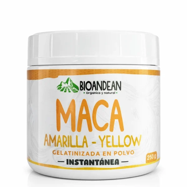 MACA AMARILLA EN POTE BIOANDEAN 250GR