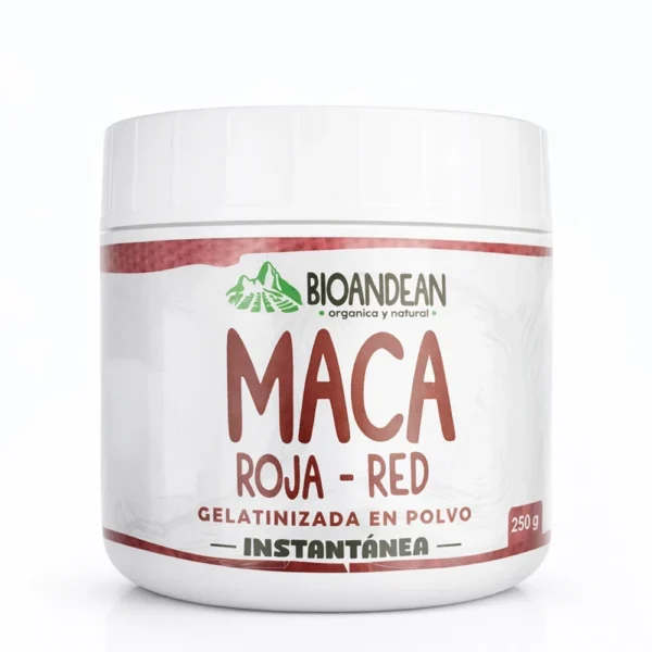 MACA ROJA EN POTE BIOANDEAN 250GR