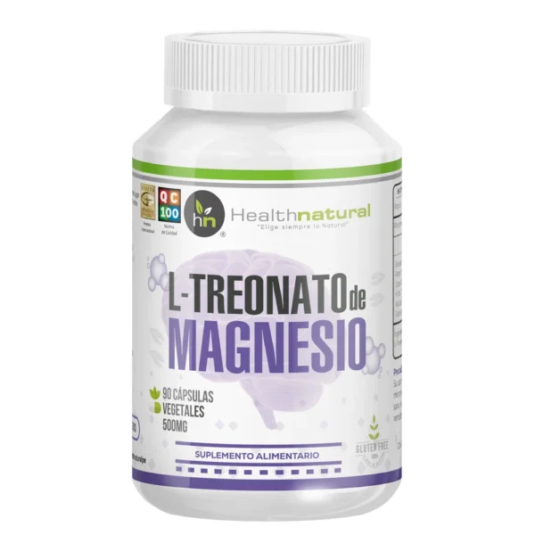 LTREONATO DE MAGNESIO HEALTHNATURAL 90CAP