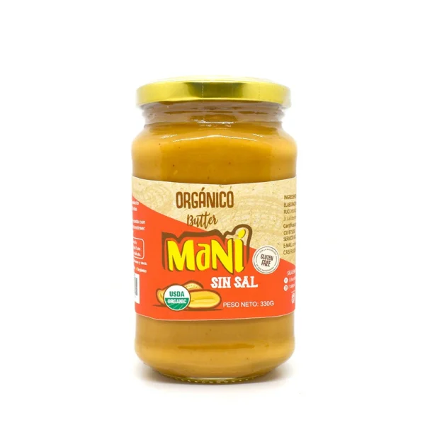 MANI SIN SAL BITTER ORGANICO CHUNCHO 330GR