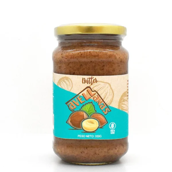 MANTEQUILLA DE AVELLANAS BITTER CHUNCHO 330GR