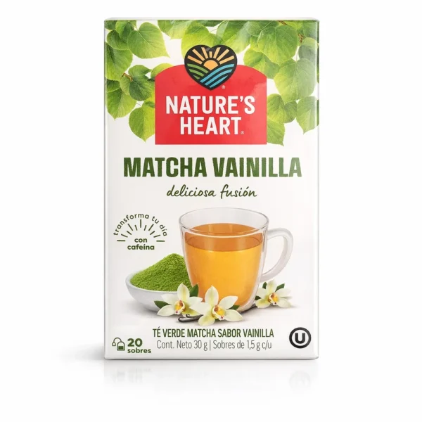 MATCHA VAINILLA NATURES HEART 20UND