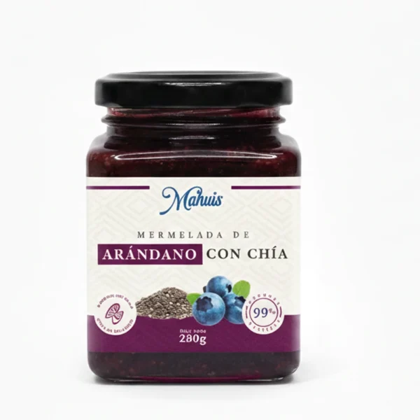 MERMELADA DE ARANDANO CON CHIA MAHUIS 280GR