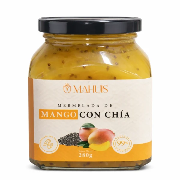 MERMELADA DE MANGO CON CHIA MAHUIS 280GR