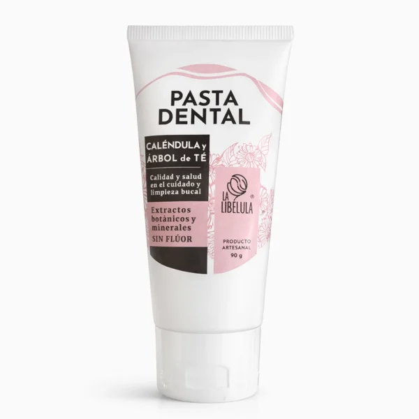 PASTA DENTAL CALENDULA Y ARBOL DE TE LA LIBELULA 90GR