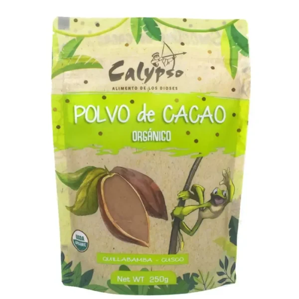 POLVO DE CACAO ORGANICO CALYPSO 250GR