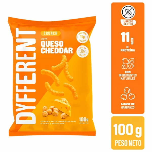 QUESO CHEDDAR DYFFERENT 100GR