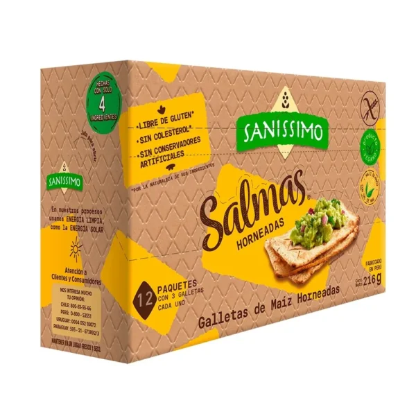 SALMAS HORNEADAS SANISSIMO 216GR