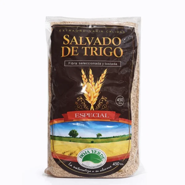 SALVADO DE TRIGO HOJA VERDE 450GR