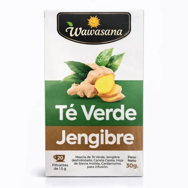 TE VERDE CON JENGIBRE WAWASANA 20UND