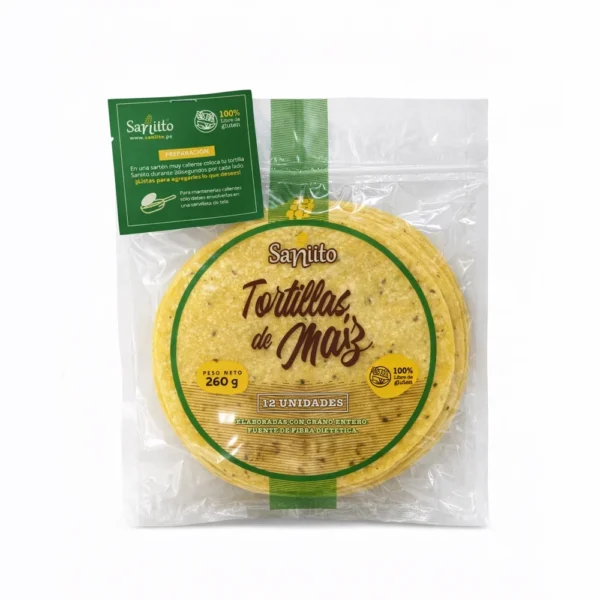 TORTILLAS DE MAIZ SANIITO 260GR